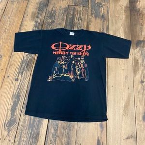 “Merry Mayhem” 2001 Ozzy Osbourne Tour t-shirt size L